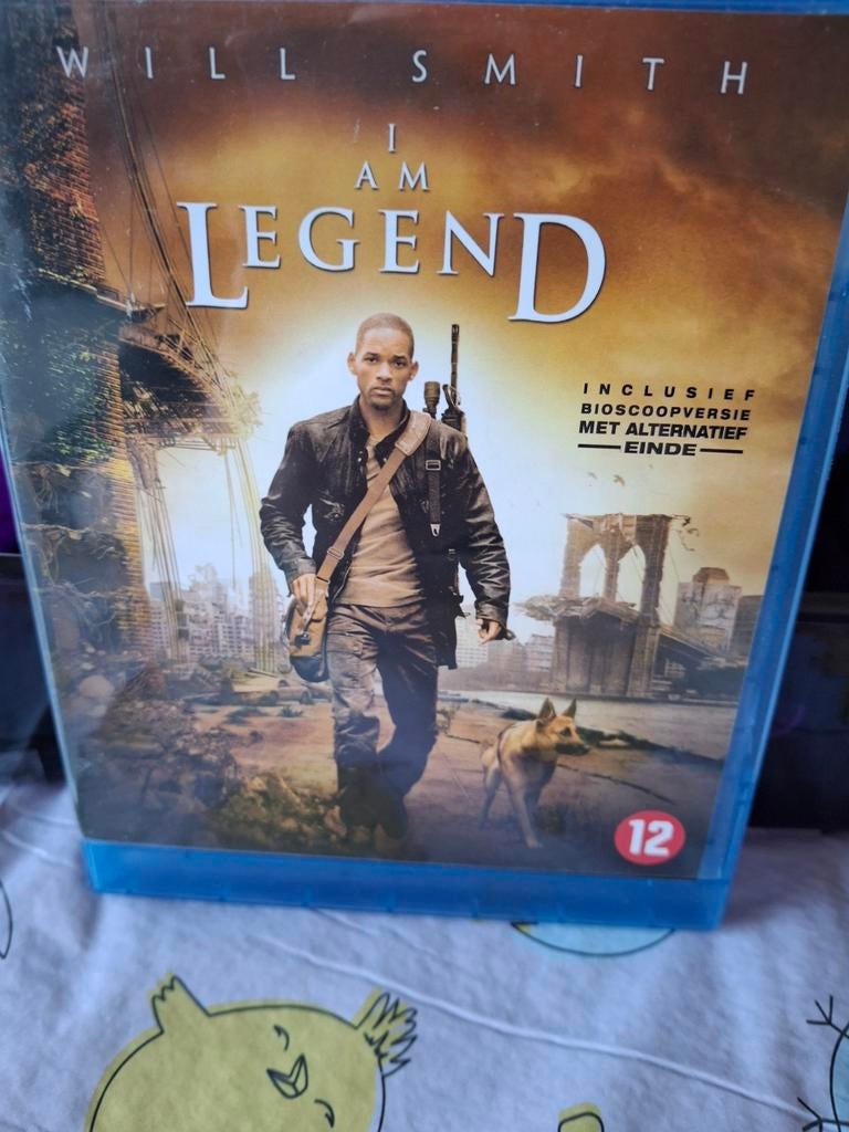 I Am Legend , bluray, Alle leeftijden, Verzenden, Zo goed als nieuw