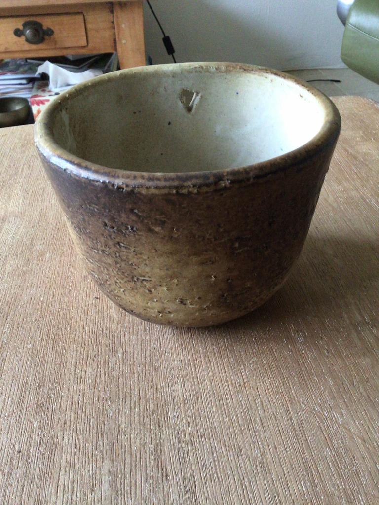 Mobach wandbloempot, aardse kleurstelling., Antiek en Kunst, Ophalen of Verzenden