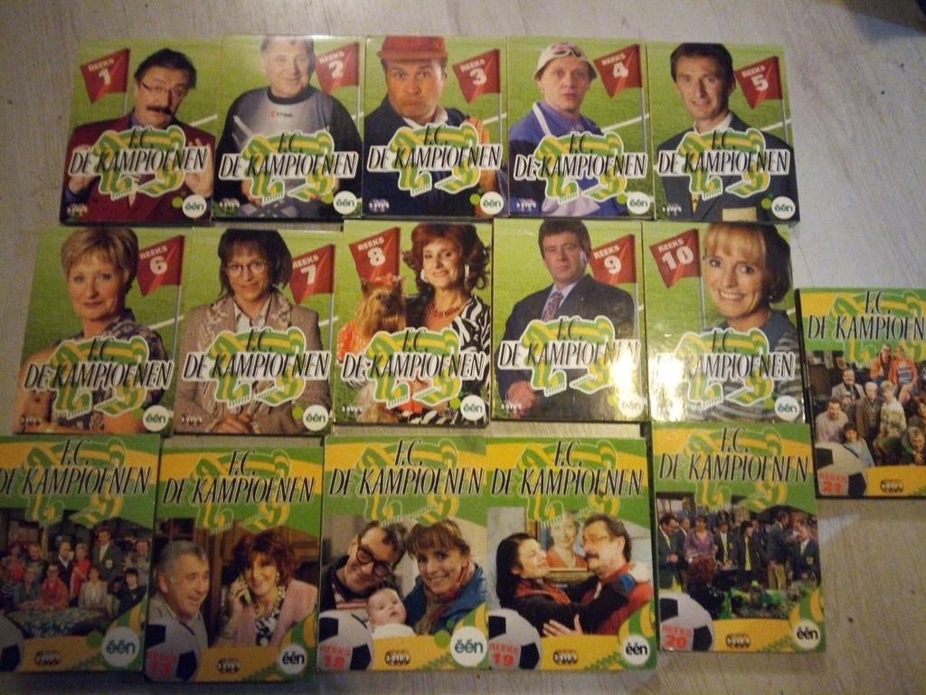 F.C. De Kampioenen DVD Boxsets - Reeks 1 t/m 20, Cd's en Dvd's, Dvd's | Tv en Series, Gebruikt, Komedie, Boxset, Alle leeftijden