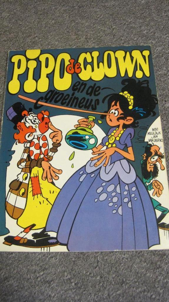 Pipo de clown en de groeineus, Boeken, Eén stripboek, Ophalen of Verzenden, Zo goed als nieuw, Wim Meuldijk