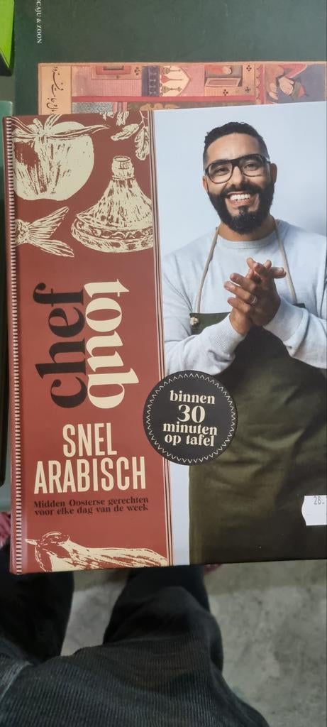 Chef Toub: Snel Arabisch kookboek - Midden-Oosterse gerechte, Midden-Oosten en Marokko, Ophalen of Verzenden, Chef Toub, Gezond koken