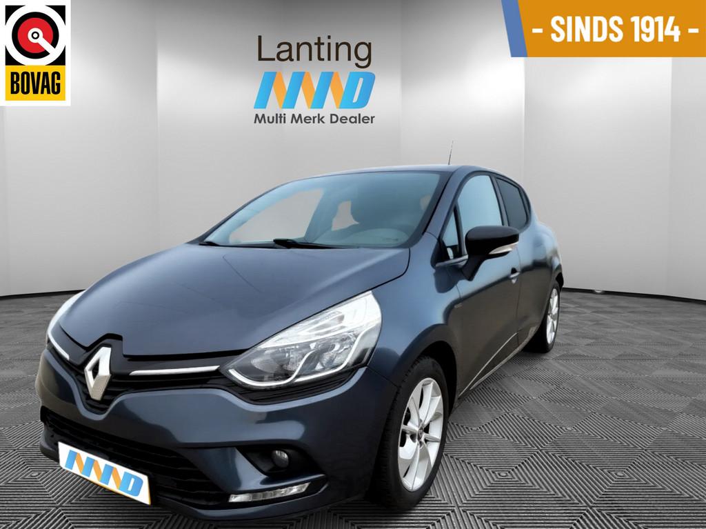 Renault Clio 0.9 TCe Limited 5 Deurs Airco, Voorwielaandrijving, Stof, Gebruikt, Met garantie (alle)