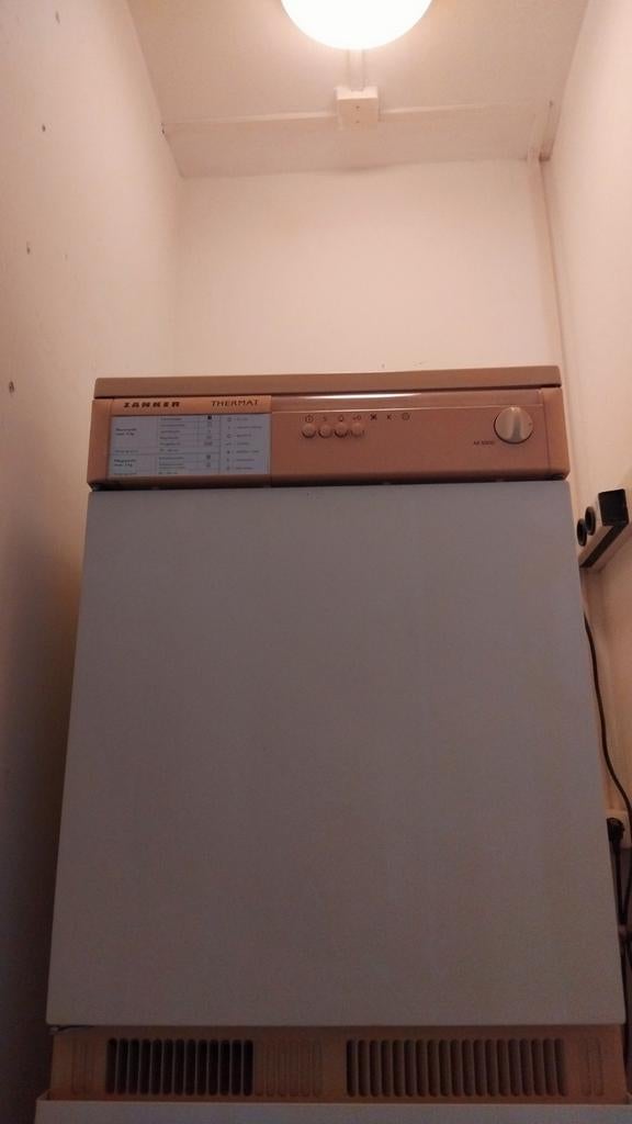 Zanker Thermat AE 5000 wasdroger - Goede staat, Ophalen, Gebruikt, Luchtafvoer, 85 tot 90 cm