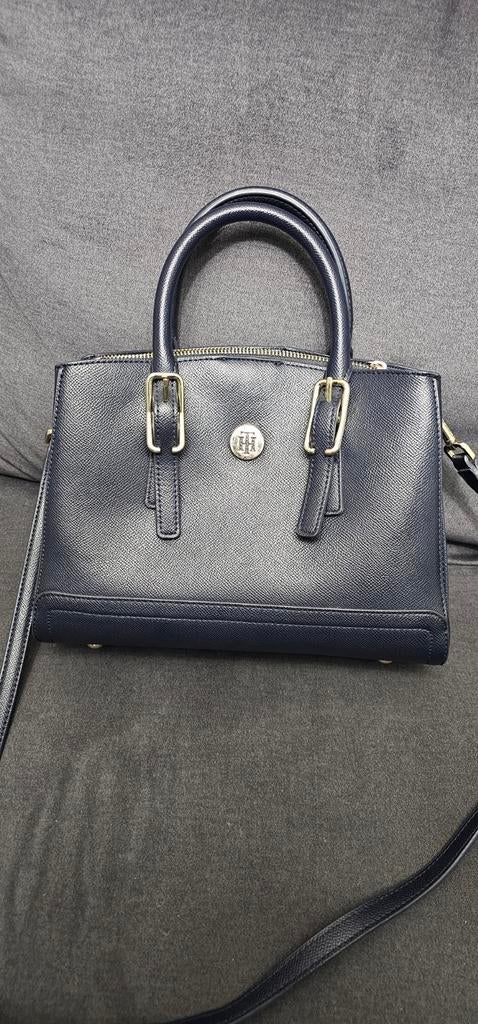 Tommy Hilfiger Schoudertas Blauw - Nieuwe Collectie, Ophalen of Verzenden, Nieuw, Blauw, Schoudertasje