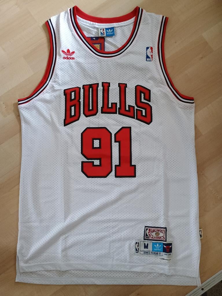 Chicago Bulls Retro Jersey Rodman maat: M, Sport en Fitness, Basketbal, Verzenden, Nieuw, Kleding