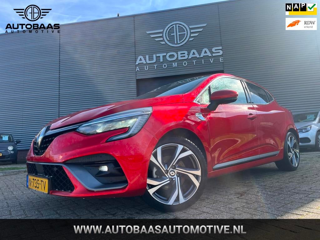 Renault Clio 1.6 E-Tech Hybrid 140 R.S. Line AUTOMAAT *NW AP, Gebruikt, 4 cilinders, Leder en Stof, Origineel Nederlands