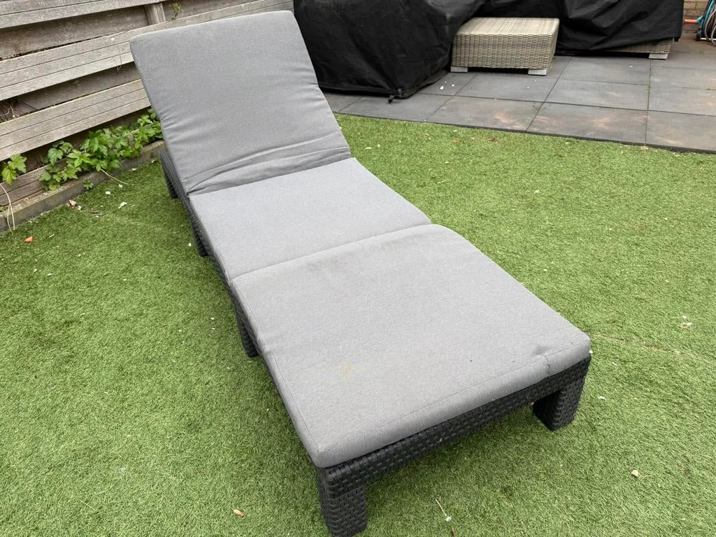 Allibert Daytona Deluxe Ligbed met zacht kussen, Ophalen, Zo goed als nieuw, Kunststof