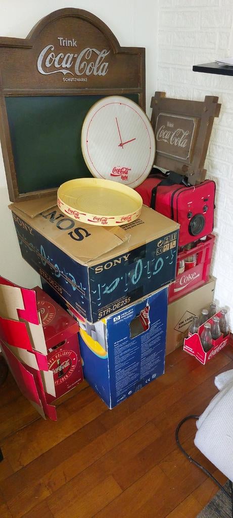 Coca Cola verzameling, minimaal 25 jaar oud, Ophalen, Gebruikt, Gebruiksvoorwerp