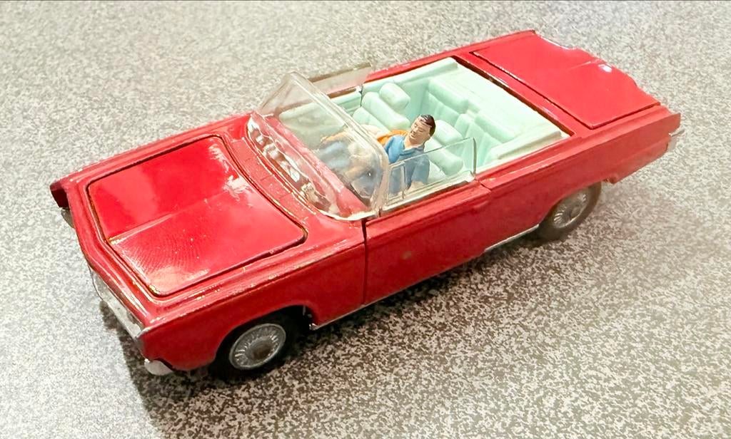 Corgi Toys Chrysler Imperial Compleet !!, Corgi, Gebruikt, Auto, Ophalen of Verzenden