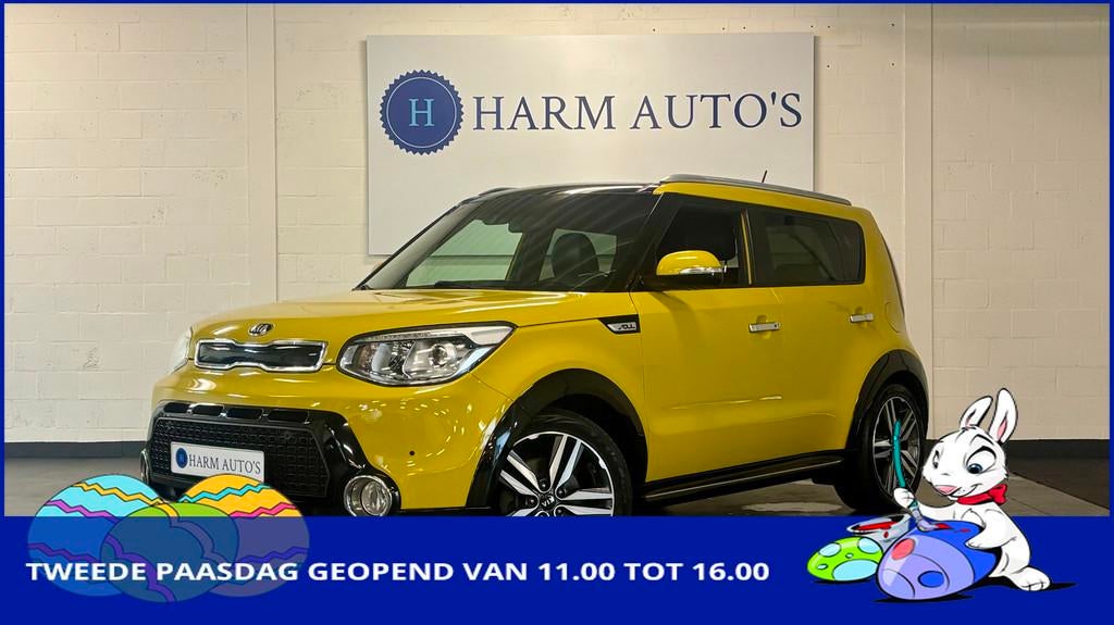 Kia Soul 1.6 GDI 132pk Pano / Navi / CAM / PDC / Keyless / V, Voorwielaandrijving, Gebruikt, 132 pk, Bedrijf
