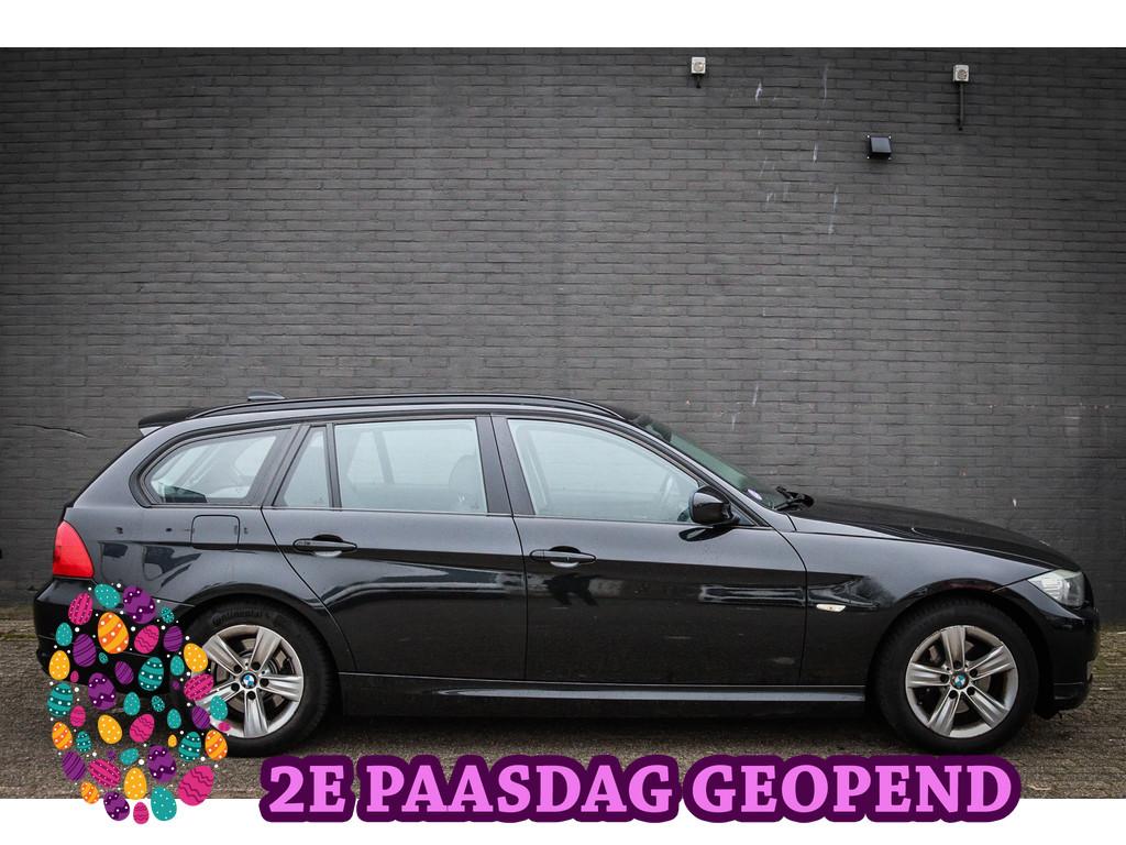 BMW 3 Serie Touring 318i Luxury Line van 5.950 NU 4.950,-, Automaat, Euro 5, 1435 kg, Zwart