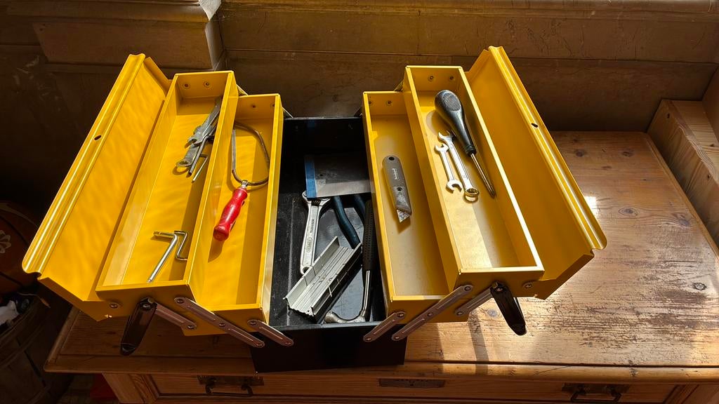 Stanley gereedschapskist, Ophalen, Zo goed als nieuw