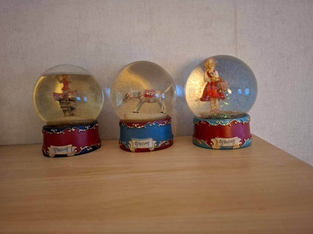 Efteling sneeuwbollen set van 3, Verzamelen, Ophalen, Overige typen