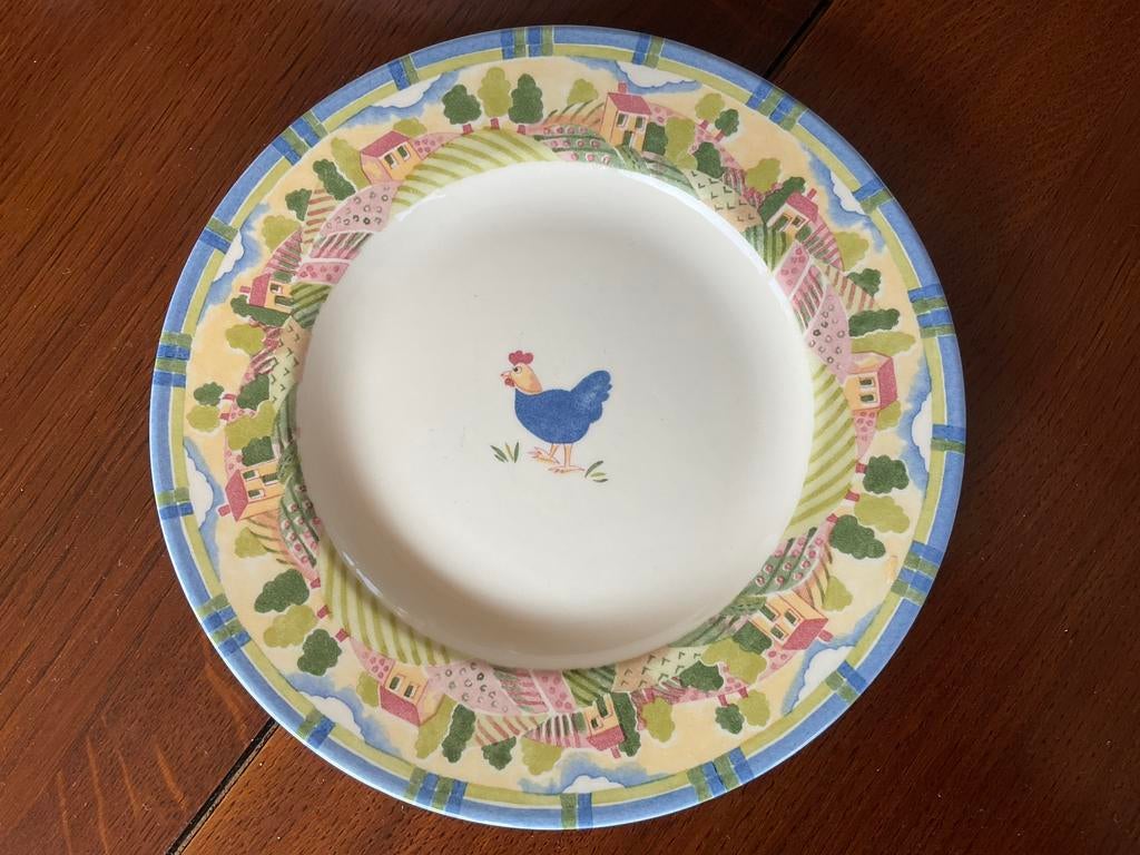 Johnson Bros kip bord 23.1, Ophalen of Verzenden, Zo goed als nieuw, Bord(en), Overige stijlen