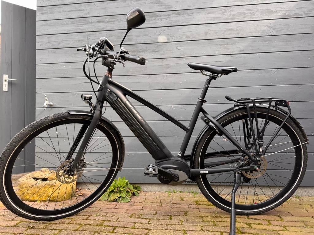 Stoere Gazelle Cityzen C8 + Sportieve E-bike Middenmotor, Ophalen, Gebruikt, 47 tot 51 cm, 50 km per accu of meer