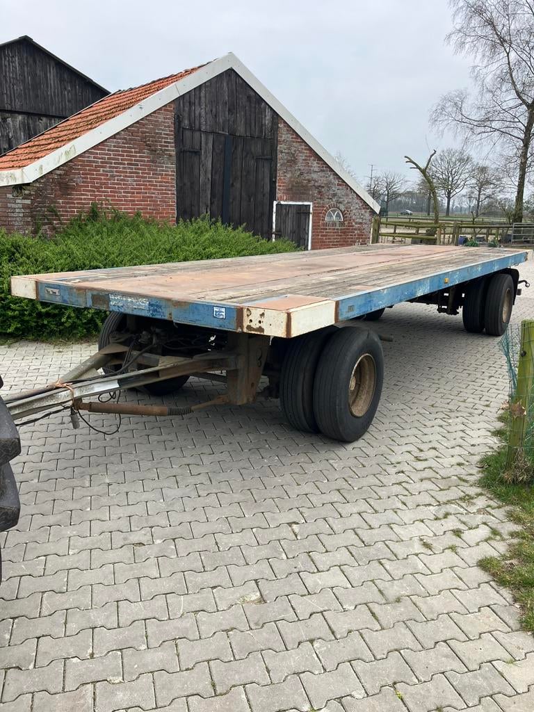 Platte wagen, Zakelijke goederen, Agrarisch | Werktuigen, Ophalen of Verzenden, Transport