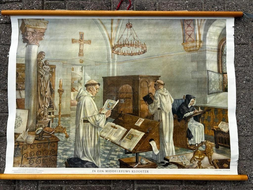 In een middeleeuws klooster, Ophalen of Verzenden, Geschiedenis