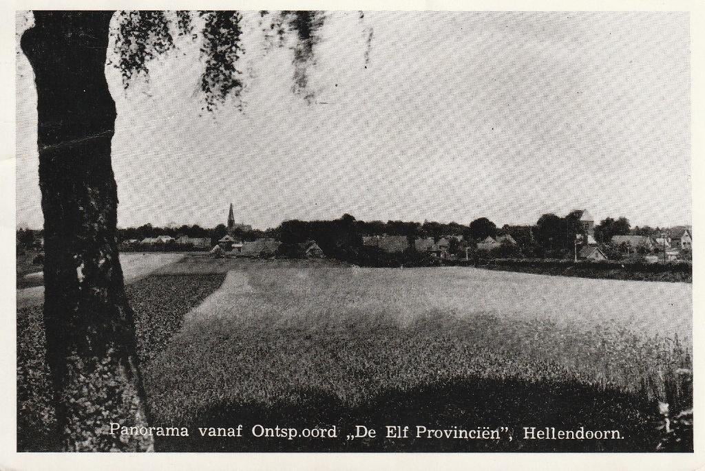 08670 Hellendoorn - Panorama vanaf de Elf Provinciën, Verzenden, 1940 tot 1960, Gelopen, Overijssel