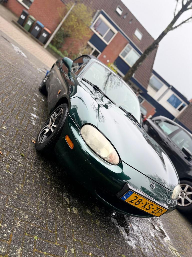 Mazda MX-5 1.8 2001 (140 pk) – Projectauto / Liefhebbers, Auto's, Mazda, Achterwielaandrijving, 4 cilinders, Cabriolet, 1840 cc