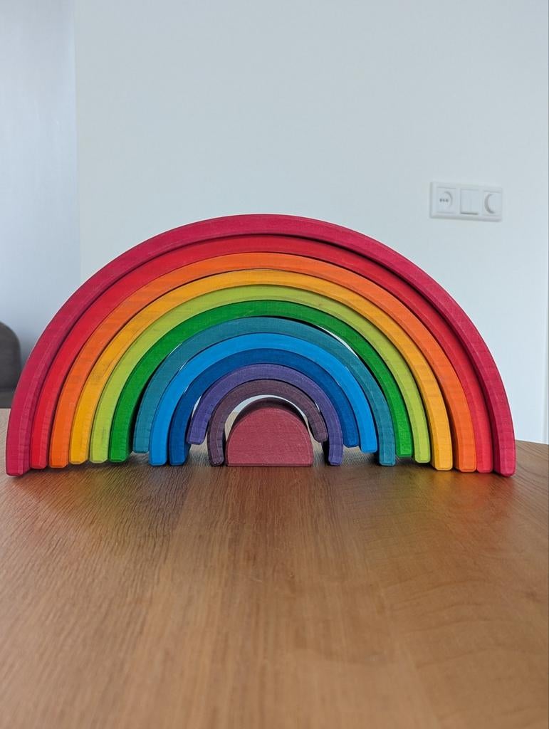 Grimm regenboog hout, Ophalen