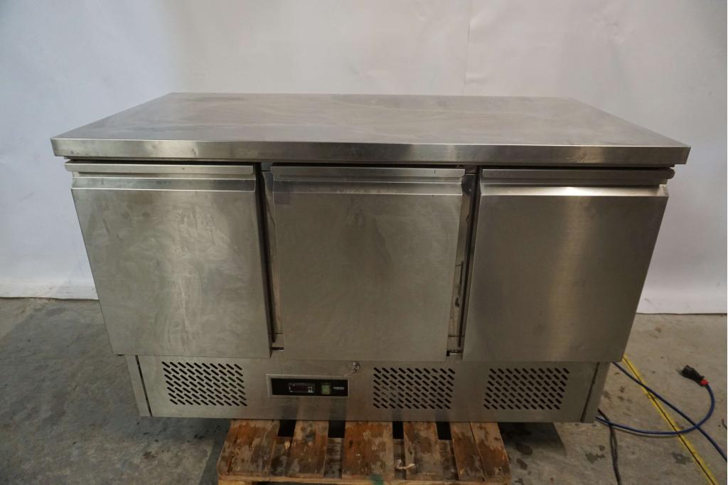 RVS koelwerkbank koeling werktafel