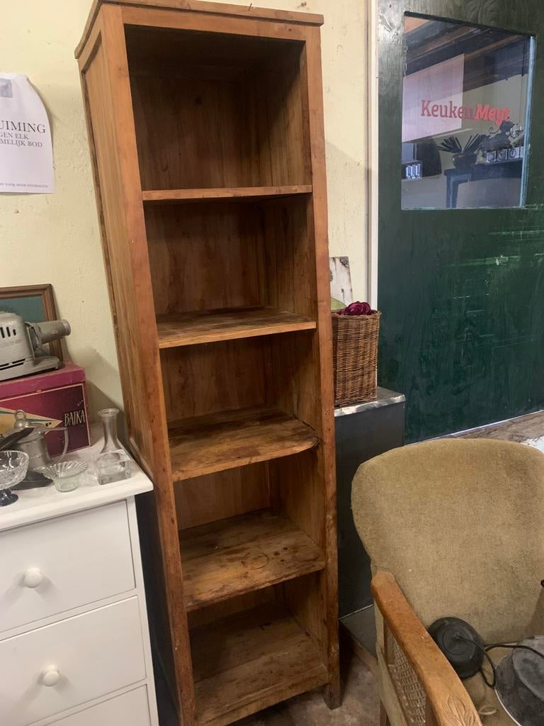 Taek boeken kast, Ophalen of Verzenden, Zo goed als nieuw, 25 tot 50 cm