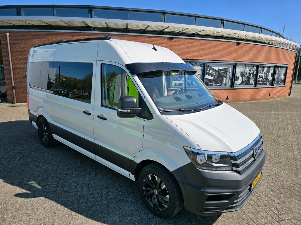 Volkswagen Crafter GB 2.0 TDI 102pk L3h2 364/3000 FWD 2022, Auto's, Voorwielaandrijving, Stof, Zwart, 4 cilinders