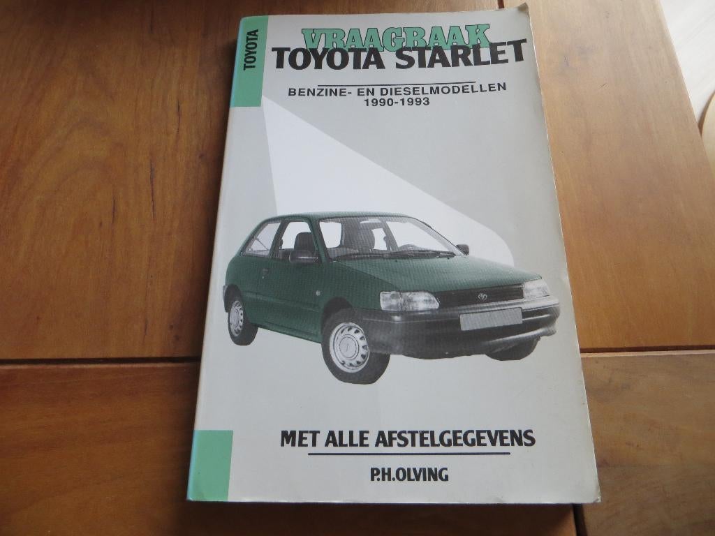 Vraagbaak Toyota Starlet benzine en diesel 1990-1993 mooi!, Auto diversen, Ophalen of Verzenden