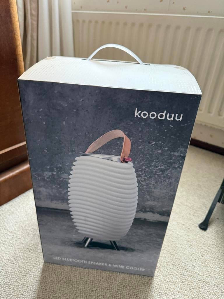 Kooduu Synergy S - LED Lamp, Bluetooth Speaker & Wijnkoeler, Audio, Tv en Foto, Luidsprekers, Overige merken, Overige typen, Ophalen of Verzenden