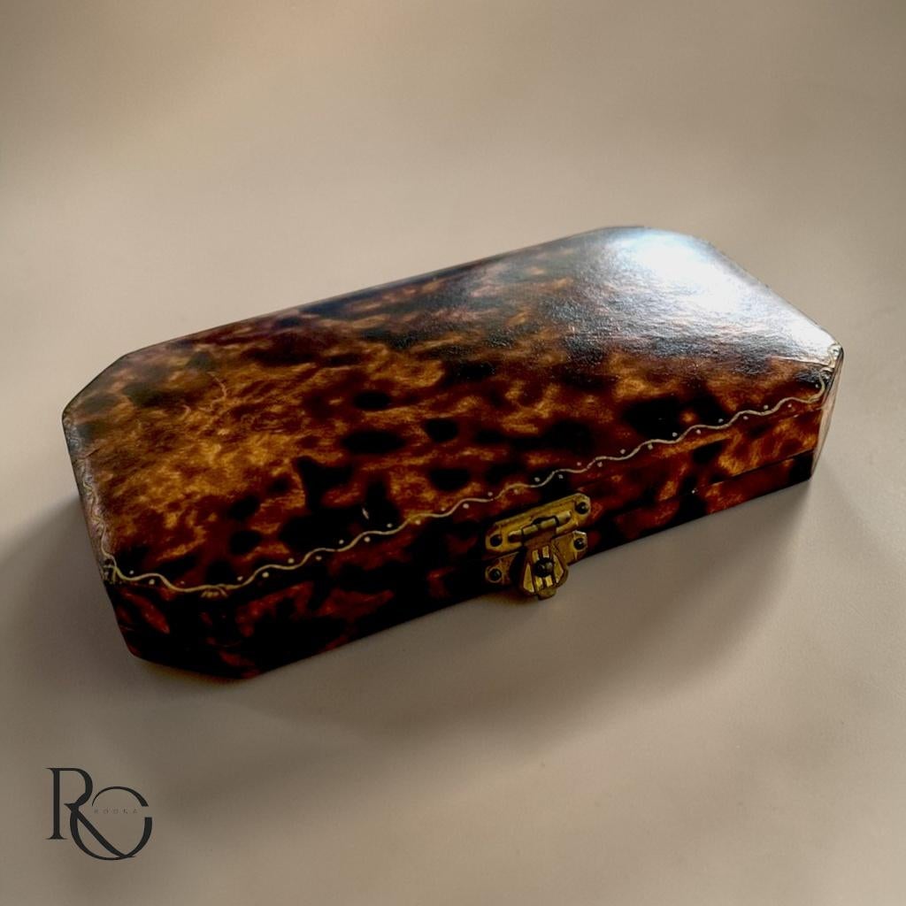 Antiek zilver naaiset in doos 835 zilver Duitsland compleet, Antiek en Kunst, Antiek | Goud en Zilver, Ophalen of Verzenden, Zilver