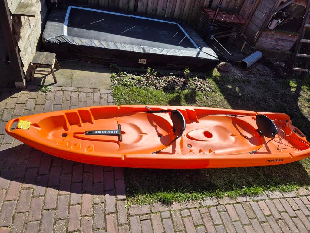 Kajak Albatross - 1 jaar oud (340 cm lang), Ophalen, Zo goed als nieuw, Drie personen of meer, Kajak