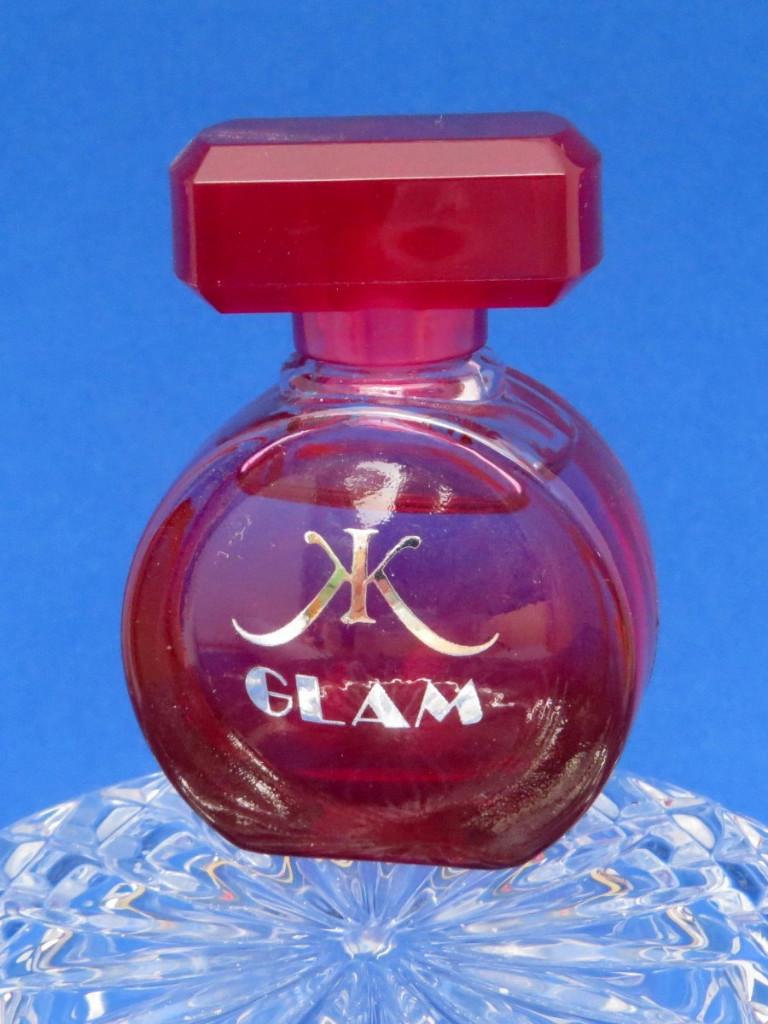 Mini - KIM KARDASHIAN - Glam - 7,5ml - edp - 5,2cm, Ophalen of Verzenden, Zo goed als nieuw, Miniatuur, Gevuld