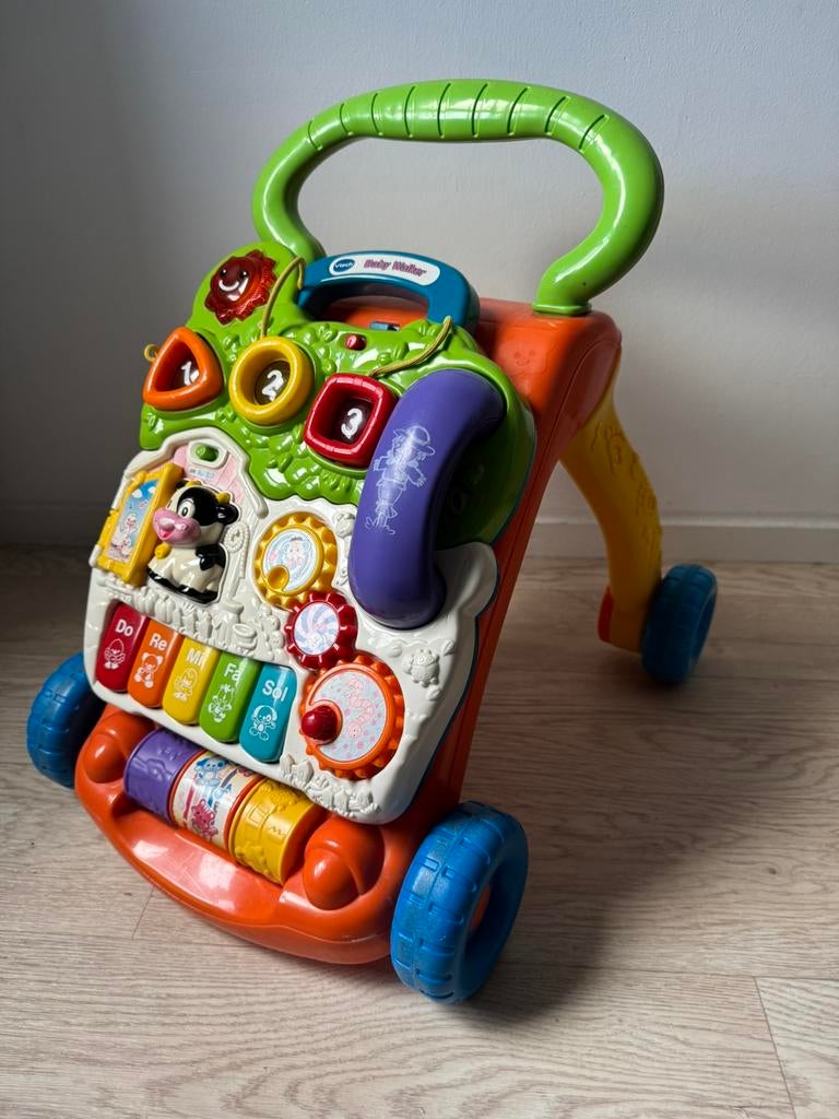 Vtech loopwagen/ loopkar, Kinderen en Baby's, Ophalen, Gebruikt, 6 maanden tot 2 jaar