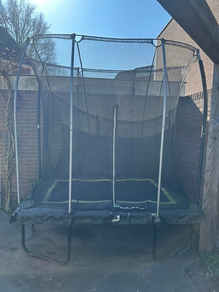 Salta trampoline 214 x 153cm, Ophalen, Gebruikt