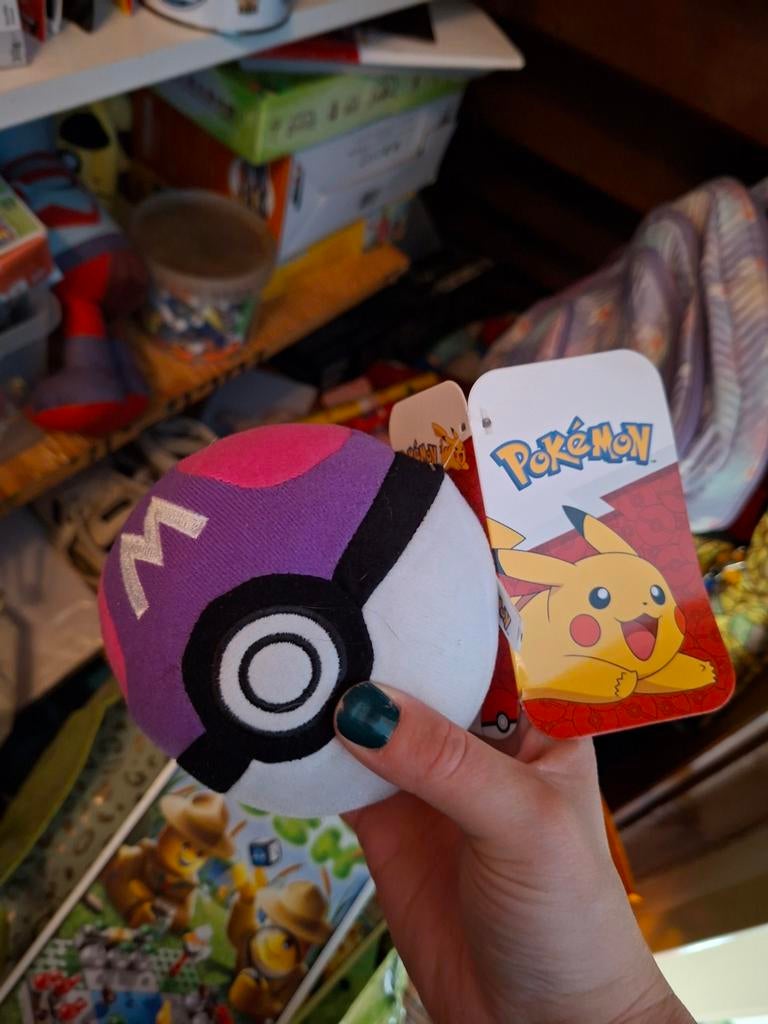 Pokémon Master Ball knuffel, Ophalen of Verzenden