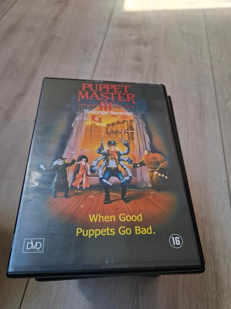 Puppet Master III: Toulon's Revenge DVD, Vanaf 16 jaar, Ophalen, Zo goed als nieuw