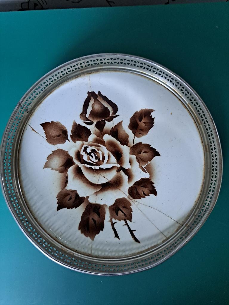 Toleware dienblaadje, Ophalen