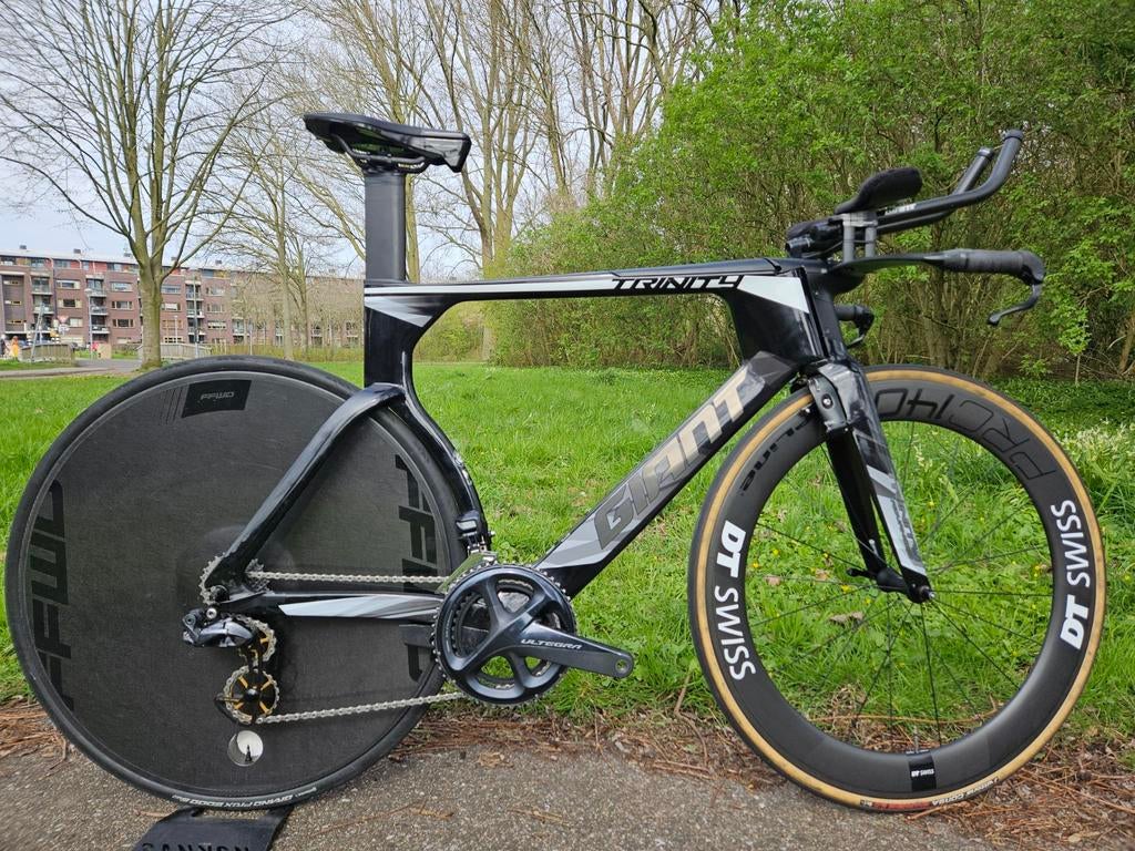 Giant trinity di2 M, Fietsen en Brommers, Ophalen, Carbon, Giant, Meer dan 20 versnellingen