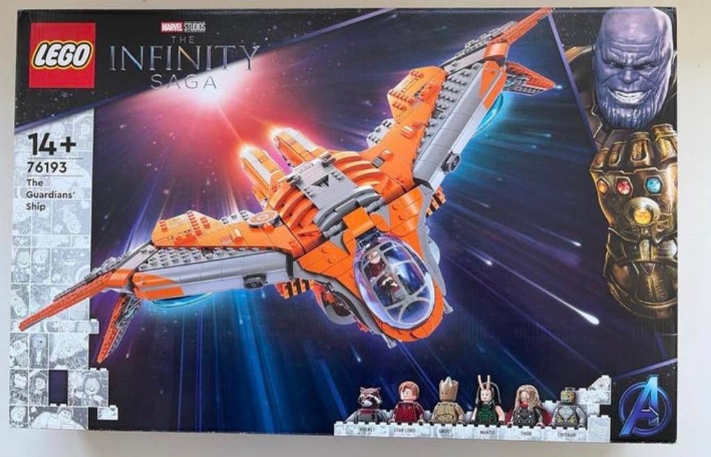 Lego Marvel The Guardians' Ship 76193 Nieuw in doos!, Lego, Nieuw, Ophalen of Verzenden, Complete set