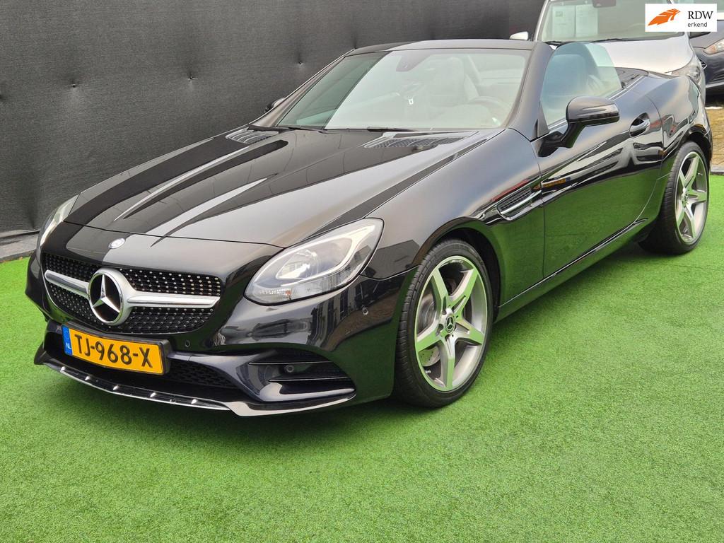Mercedes-Benz SLC AMG AIRSCARF PANO!, Auto's, Mercedes-Benz, Achterwielaandrijving, Gebruikt, Euro 6, Cabriolet