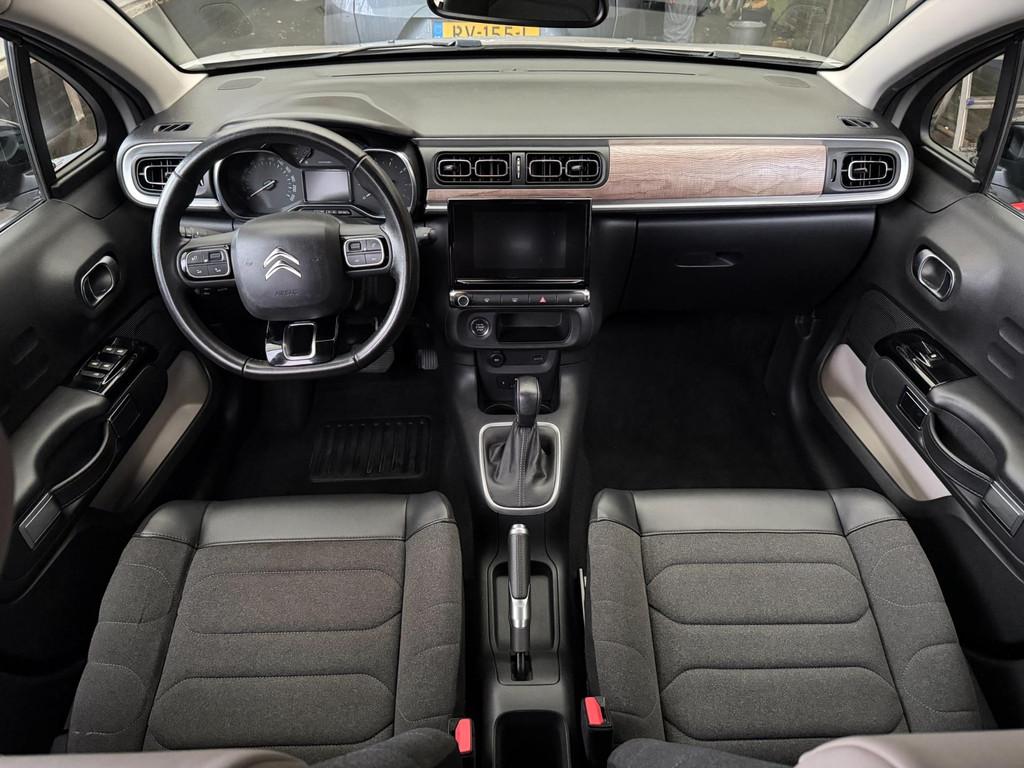 Citroen C3 1.2 PureTech Shine I Carplay I Automaat I LED I T, Gebruikt, 1199 cc, 965 kg, Leder en Stof