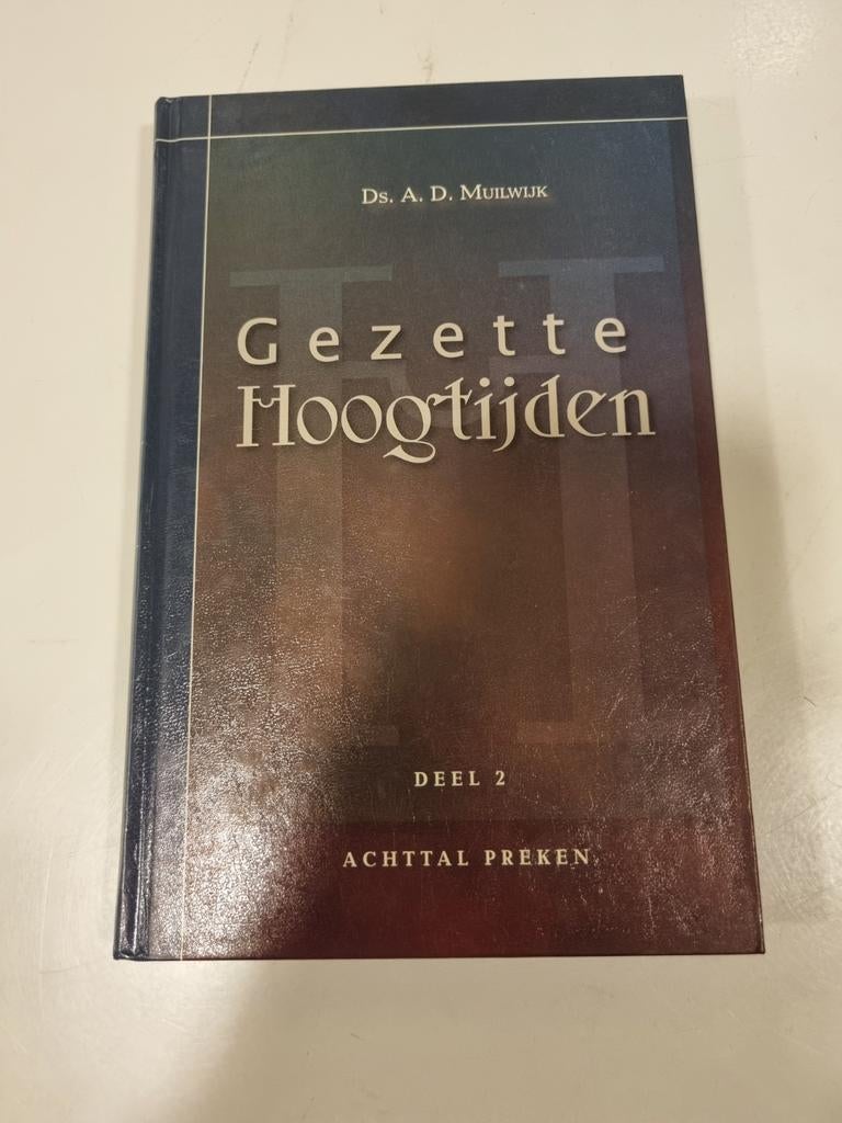 Ds. A.D  Muilwijk. Preken. Voor gezette tijden. Deel 2 en 3., Ophalen of Verzenden, Zo goed als nieuw, Christendom | Protestants
