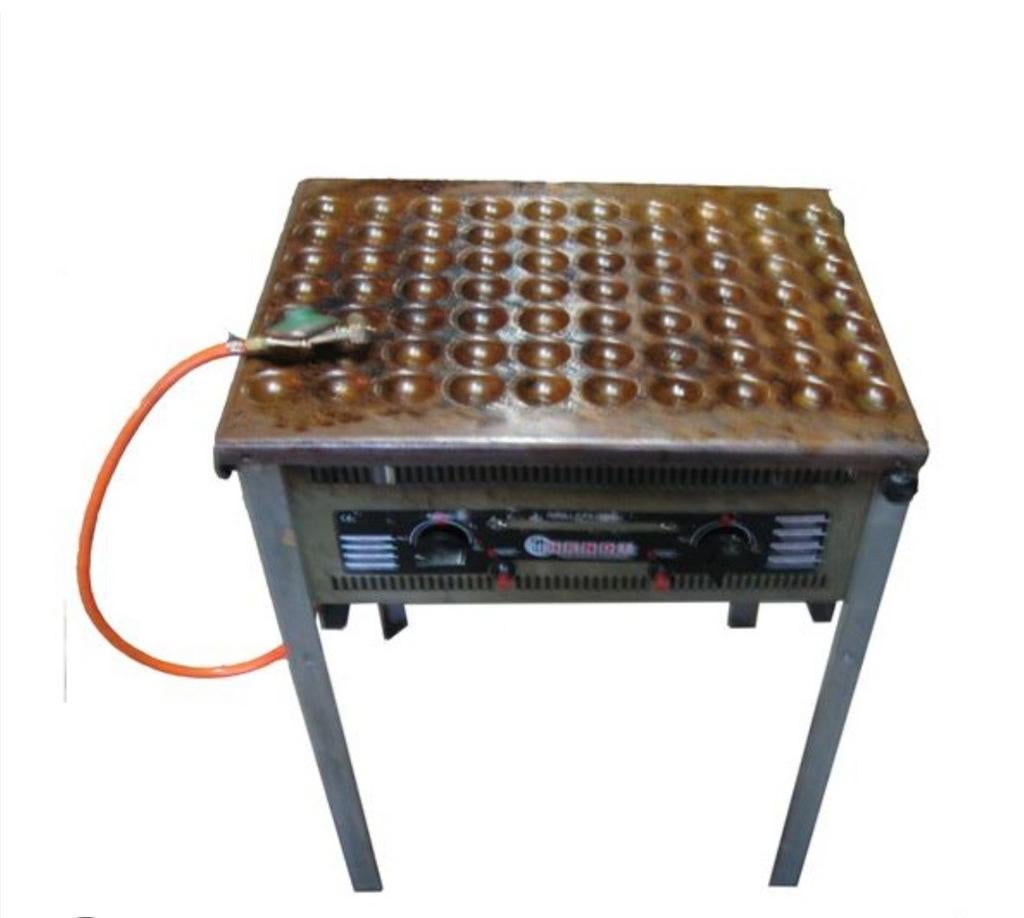 Poffertjespan koperen plaat 70 doppen, Ophalen, Overige materialen, Overige stijlen