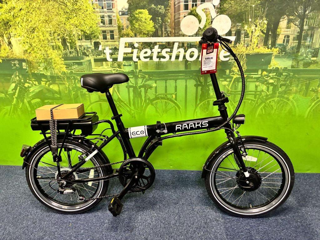 Fietshokje Raaks: Raaks Eco Elektrische Vouwfiets Nieuw!