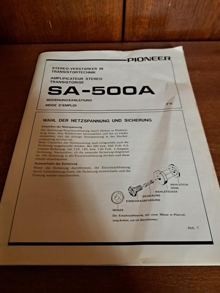 Pioneer SA 500A versterker, Ophalen of Verzenden