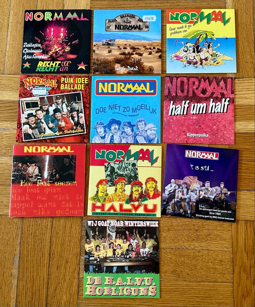 Normaal cd singles, Cd's en Dvd's, Cd Singles, Zo goed als nieuw, Nederlandstalig, 6 singles of meer, Ophalen of Verzenden