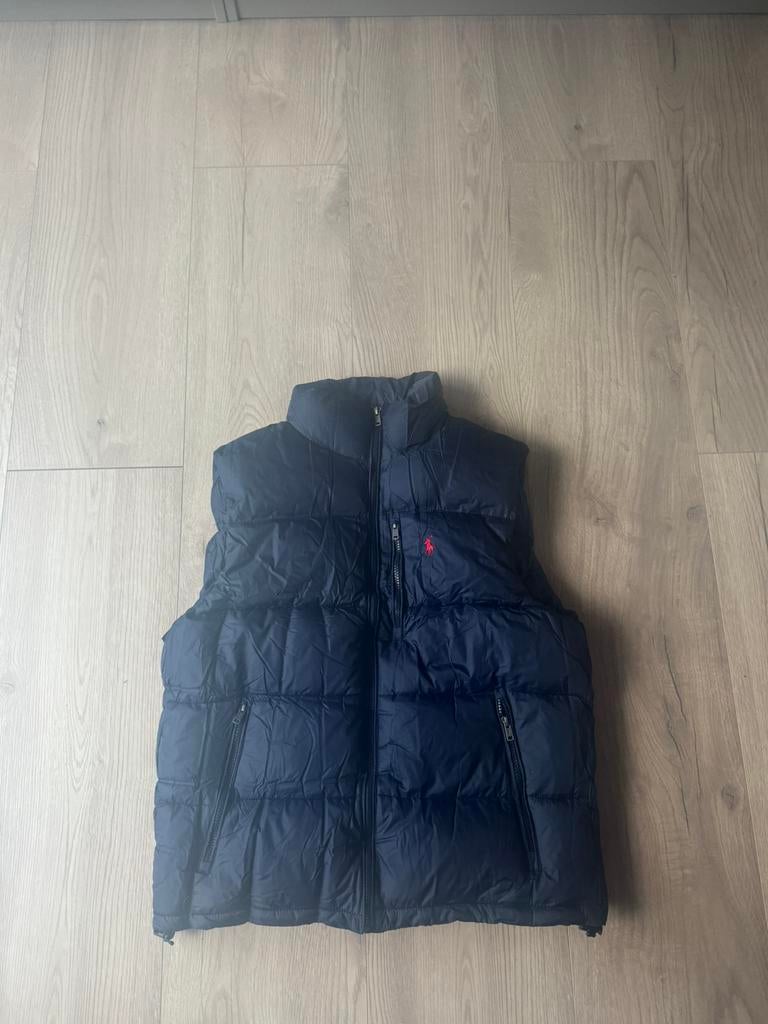 Ralph lauren bodywarmer, Kleding | Heren, Bodywarmers, Ophalen of Verzenden, Zo goed als nieuw, Zwart