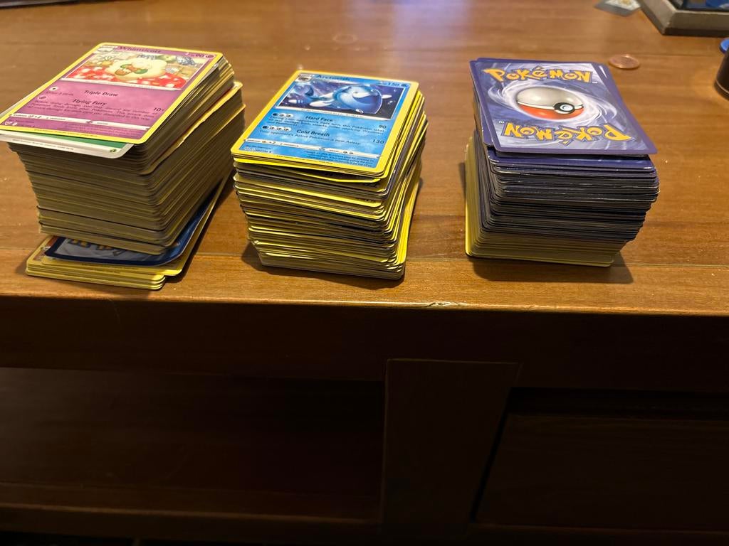 Pokémon kaarten te koop, Ophalen of Verzenden, Gebruikt, Meerdere kaarten