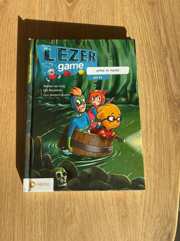 AVI E3 lezergame: een prins in nood, boek leren lezen, Ophalen of Verzenden, Zo goed als nieuw, Fictie algemeen