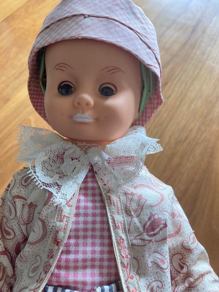 Originele Hindelooper pop, Ophalen of Verzenden, Gebruikt, Pop